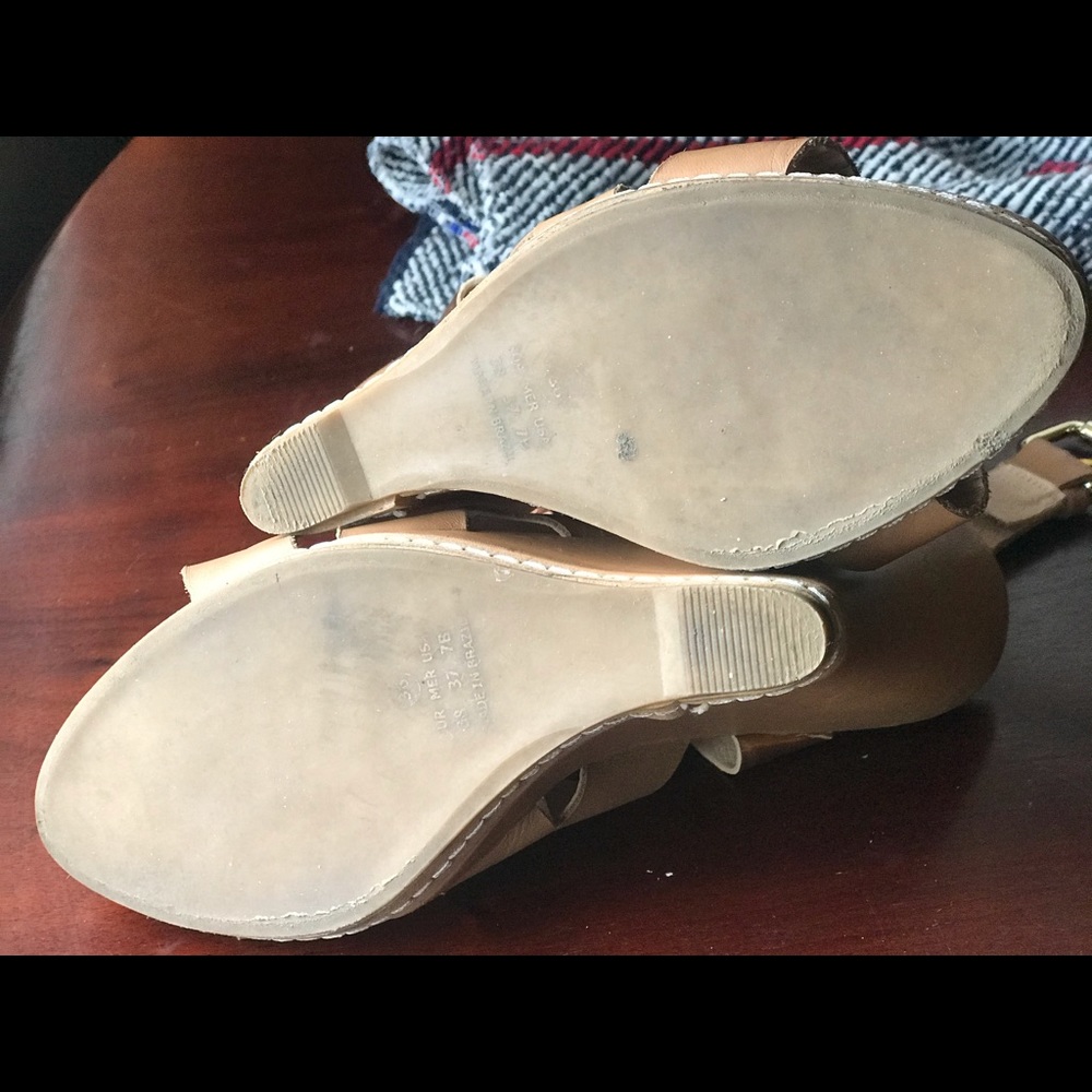 Platform Sandals Camel Color - Picture 8 of 8